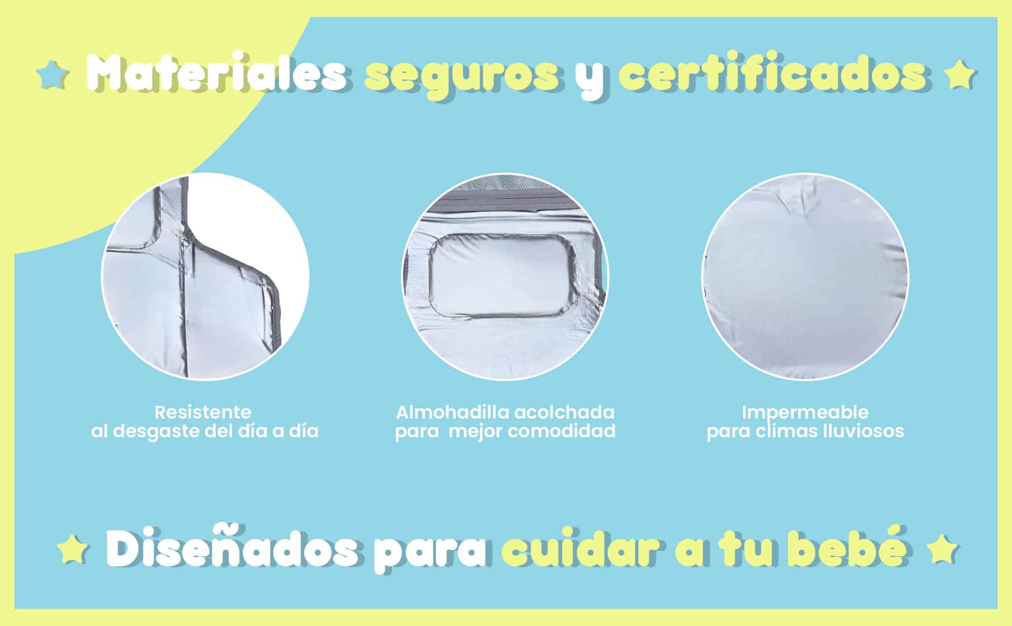 Artículos seguros para bebés